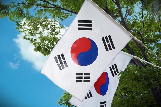 Илустрација, застава Кореа, фото: Pixabay