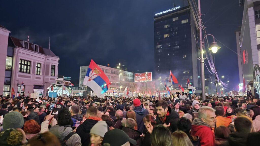 Studentski edikt, protesti u centru grada, foto: Niške novine