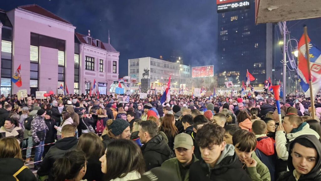  Studentski edikt, protesti u centru grada, foto: Niške novine